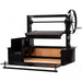 Sunterra Pro Series 48-inch Argentine brasero grill shown from the side without cart, highlighting its freestanding frame.