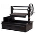 Sunterra 48-inch Argentine side brasero grill, Pro Series, shown without cart to highlight construction details.