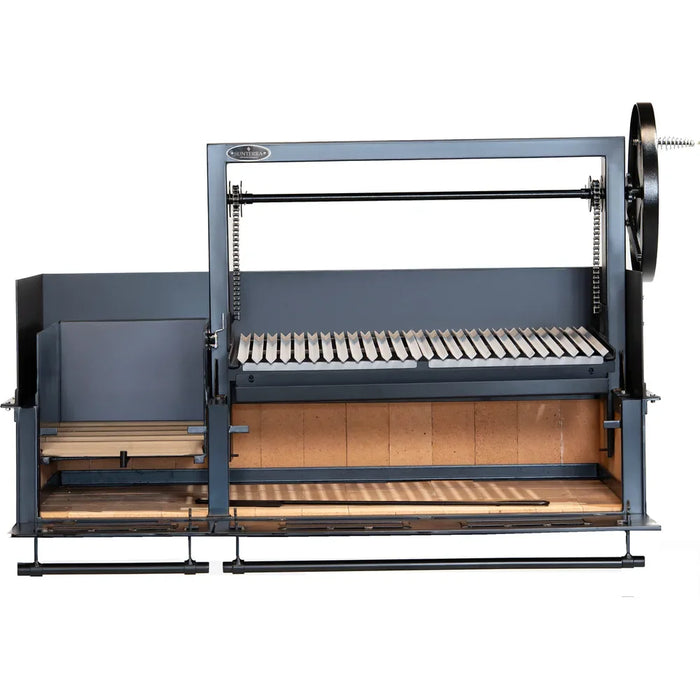 Sunterra 60 inch Argentine side brasero grill, Pro Series built-in design shown without cart, photo 7 of 15.