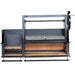Sunterra 60 inch Argentine side brasero grill, Pro Series built-in design shown without cart, photo 7 of 15.