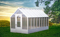 Amish Greenhouse on a backyard