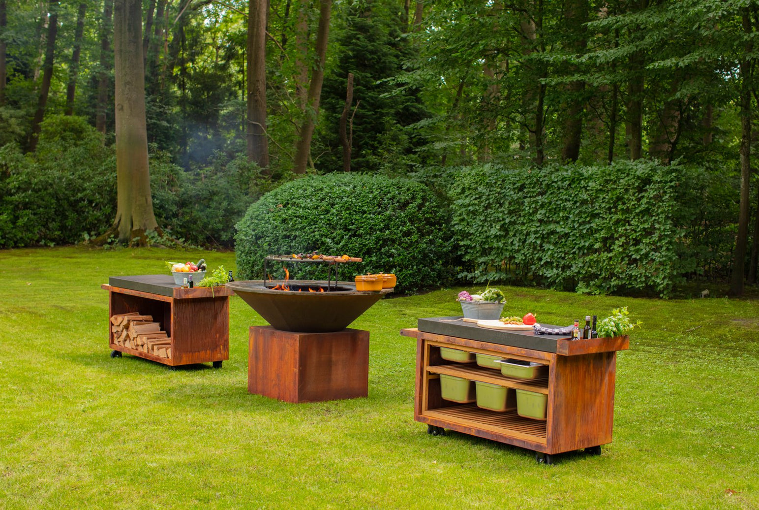OFYR Classic Corten 100 - Outdoor Cooking with Stylish Efficiency ...