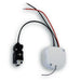 Back view of Bromic Smart-Heat Link BH3130097-1 showing RS232 serial plug, power wires, and compact control module for smart heater integration
