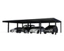 Cutout image of the Canopia 20x40 Oslo carport designed to cover multiple vehicles in one structure