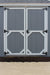 Gray double doors for Craftsman Shed 