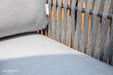 Close-up of a cushion from the Elementi Milano Collection.