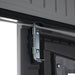 Close-up of the door bolt mechanism inside the Lifetime Shed Classic 10 x 8, ensuring secure closure.