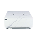 Bianco White Marble Porcelain Fire Table OFP103BW closed lid