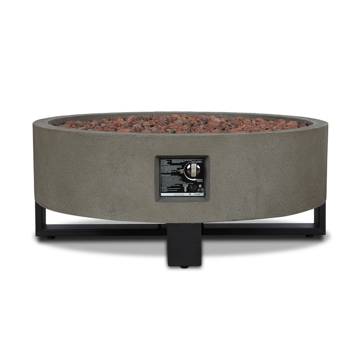 Real Flame Idledale Fire Pit - Rustic & Elegant Outdoor Warmth ...