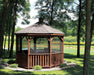 Gazebo-In-A-Box with Floor amidst nature