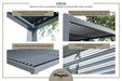 Gazebo Penguin Vikos Aluminum Stand Alone Pergola features and specifications