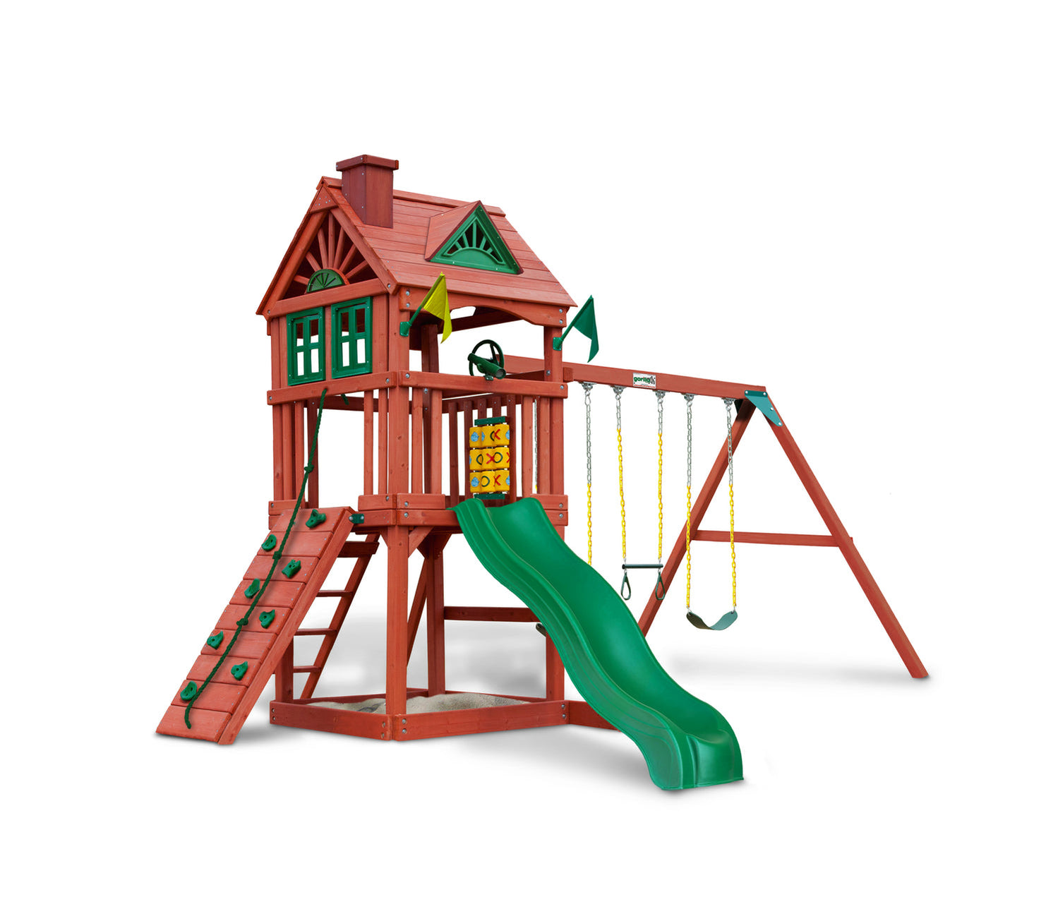 Buy Gorilla Playsets Nantucket II Swing Set - Ultimate Backyard Fun ...