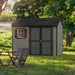 Handy Home Avondale 10x8 Wooden Storage Shed Garden View