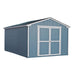 Handy Home Cumberland Wood Shed in Blue with Double Entry Doors