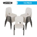 Lifetime 13 Pack Children's Stack Chair product image with stacked chairs and 13-pack label displayed above set