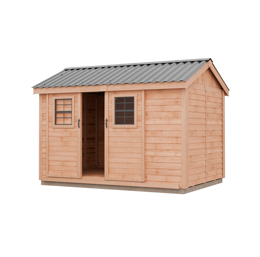 metal roof on Cabana Garden Shed Slider 12×8