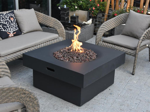 Modeno Branford Fire Table with chairs outdoor
