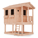 Outdoor Living Today Sunflower Playhouse 6x9 cedar elevated playhouse with porch, ladder, and window boxes for backyard play