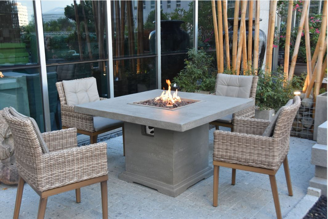 Elementi Birmingham Fire Table outdoor setting