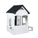 back & side angle of Zahara Playhouse in white background