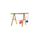 Playstar Horizon Silver Swing Set featuring dual swings and strong wooden structure