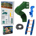 Playstar Trainer Gold Playset kit showing slide, tunnel, ladder, and complete accessory components