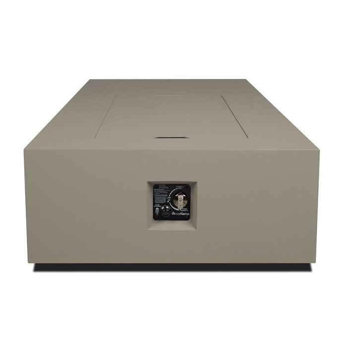 Real Flame Aegean 75 fire table mist gray push button ignition control