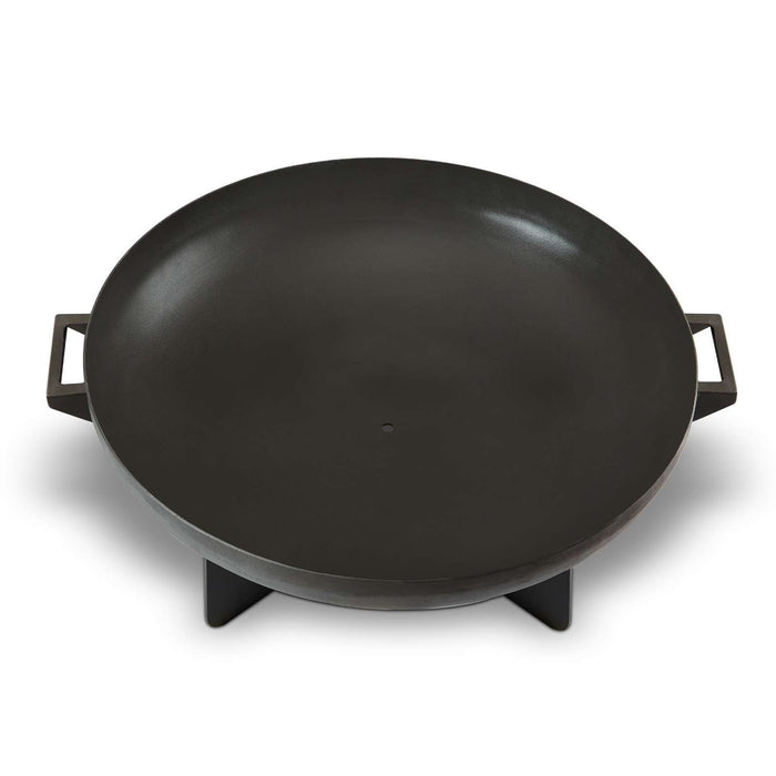 Real Flame Anson wood burning fire pit top overhead view open bowl design