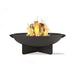 Real Flame Anson wood burning fire pit main product view gray powder coated steel