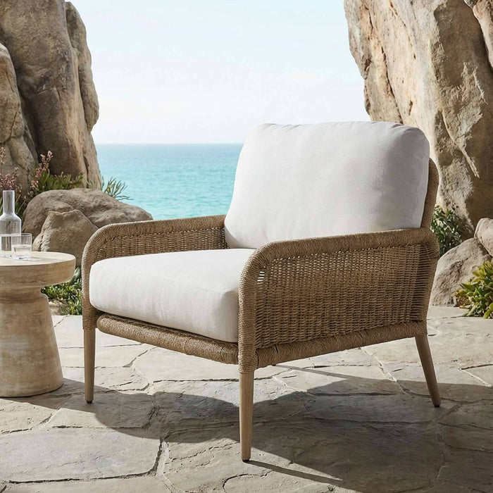 Real Flame Morro patio chair outdoor lifestyle alternate angle