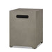 Real Flame propane tank cover mist gray handle detail