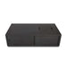 Real Flame Vance fire table lid closed tabletop surface weathered slate