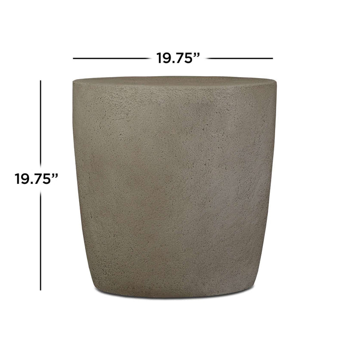 Riverside propane tank cover dimensions diagram 19.3 wide 19.5 tall