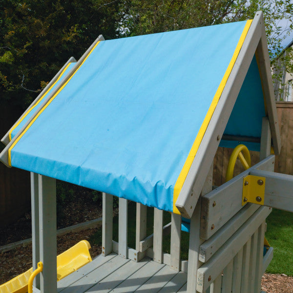 roof details of seacove wooden playset