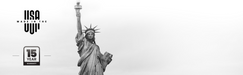 made in usa with 15 years warranty and statue of liberty in white background chart