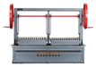 Sunterra Santa Maria BBQ Grill (SM48-2G) featuring dual red flywheels, two adjustable grates, and drop-in firebox with air vents

