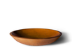 Slick Rock Classic Small Catch 33 in. shallow concrete bowl planter in rust orange