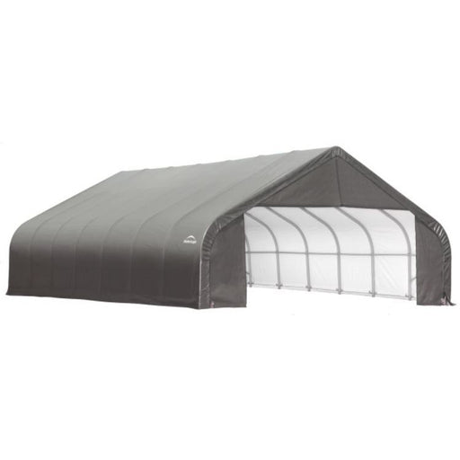 Spacious ShelterLogic ShelterCoat 28 x 24 ft. Garage - ideal for protecting cars, RVs, boats, or outdoor equipment.