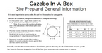 Vinyl Gazebo-In-A-Box with Floor site prep