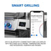 Smart grilling with Napoleon Grills Prestige® 665 RSIB featuring LCD, Bluetooth, and Wi-Fi