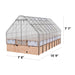 specs of Garden in a Box 8x16 with Greenhouse