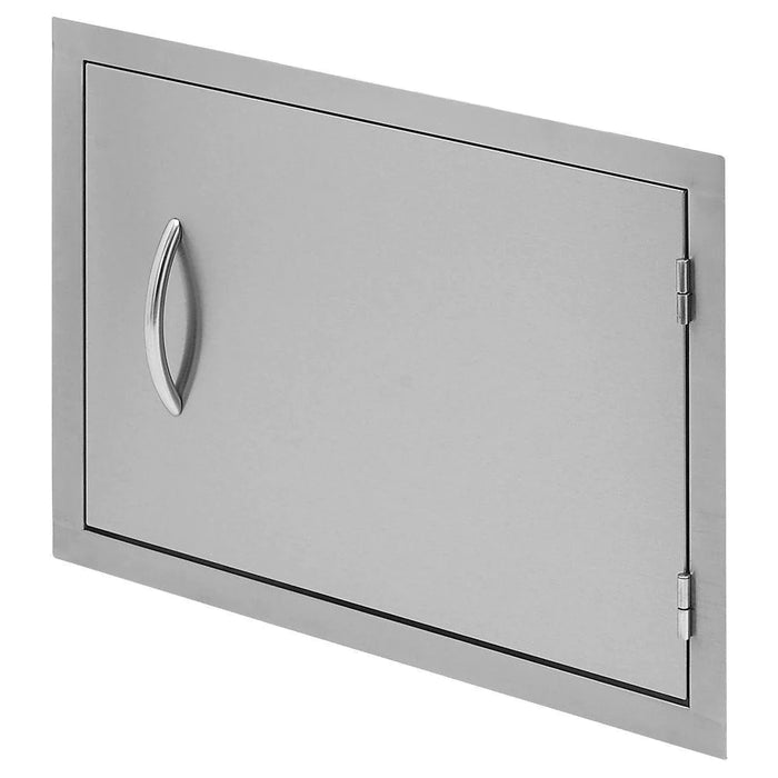 storage door of 4 ft BBQ Island on white background