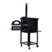 Sunterra Outdoor Wood Fired Oven with standard cart, featuring a sturdy metal base and wheels