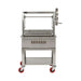 Sunterra Santa Maria 36-inch single cart grill in stainless steel, shown from a front-facing angle on its own stand.