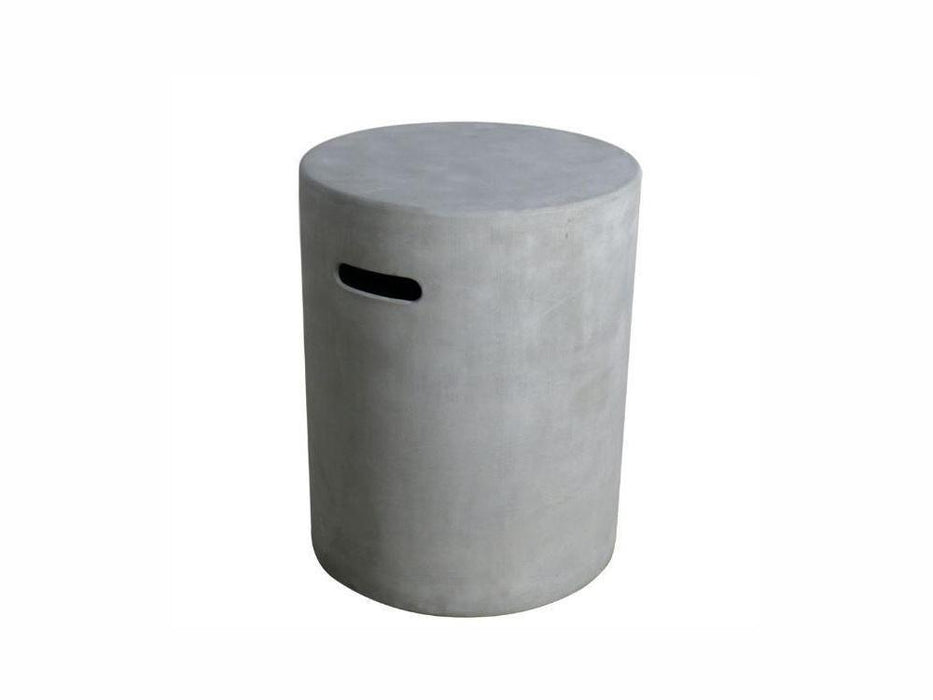 Modeno Round Tank Cover in light grey