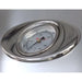 4 ft BBQ Island L-Shaped BBK-401 stainless steel grill temperature gauge