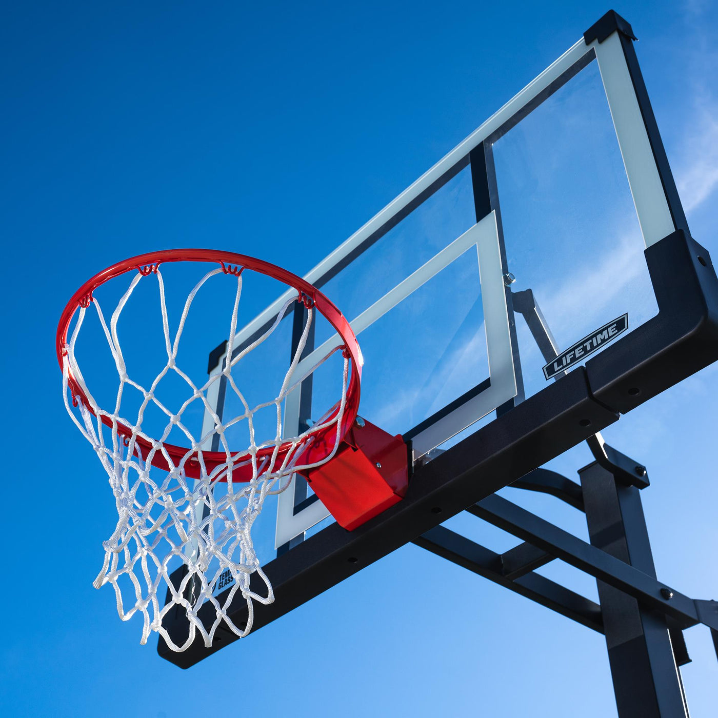 Lifetime Adjustable Hoop: Backyard Basketball Like the Pros Play ...