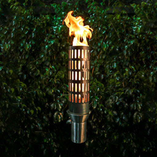 lit ent Torch with Original TOP Torch Base - Stainless Steel