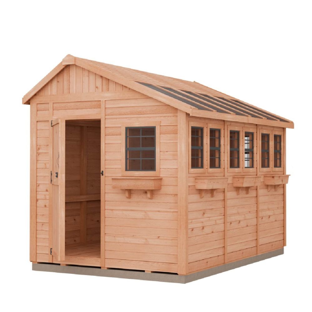 サニー 8x12 Sunshed Garden Shed | Enjoy the Outdoors with the Ultimate