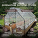 Western red cedar raised garden bed kit, 8x16 size, assembled outdoors showing the Garden in a Box design.